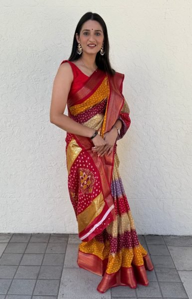 Original Dola Silk Saree with Jacquard Border Perfect for Occasions Ready Silk Sarees Wholesale