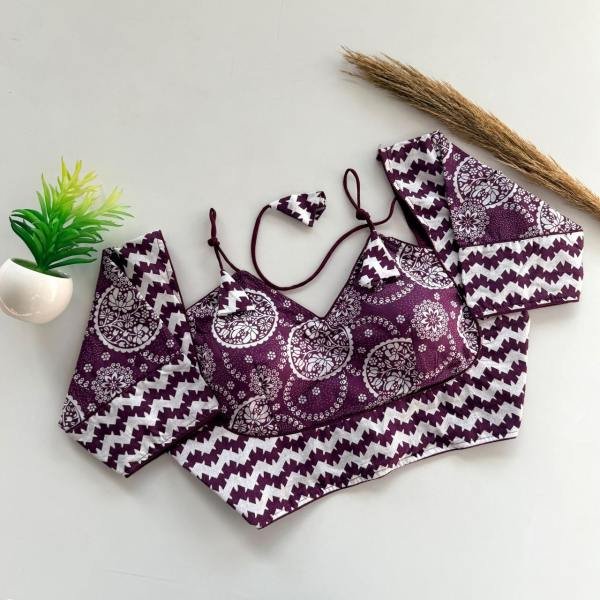 Original Handpainted Cotton Readymade Blouse At Wholesale Rates Blouse Collection