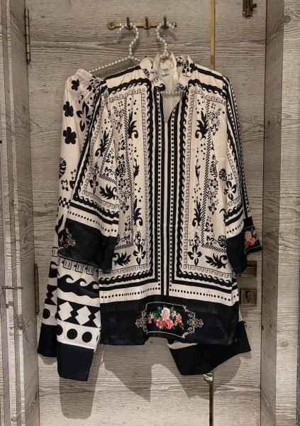 Pakistani Style Crepe Palazzo Set with Digital Print Ready to Wear Elegance Ready To Wear Collection