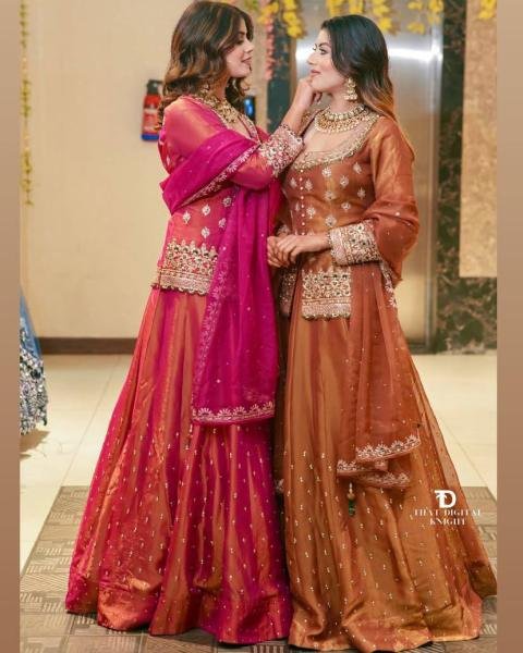 Pakistani style Embroidered Ready to Wear Lehenga Set For Women At Manufacturer rates Ready To Wear Collection