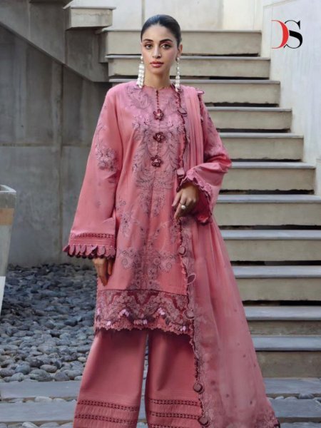 Cotton Luxe Pakistani Suit Set by Deepsy Embroidered Salwar Kameez for Wholesale Buyers  Salwar Kameez