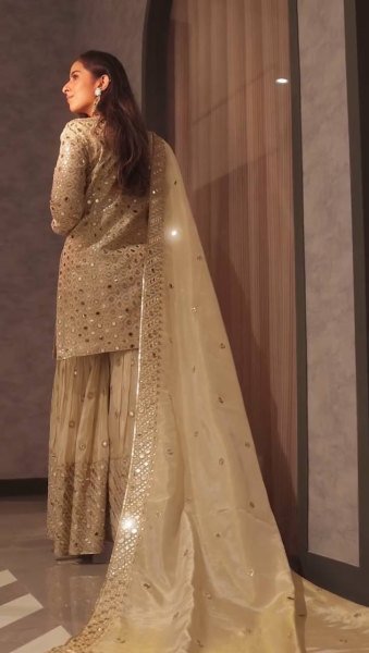 Party Wear Chinon Fabric Foil Paper Sequence Embroidery Suit Set at Wholesale Rates Ready To Wear Collection