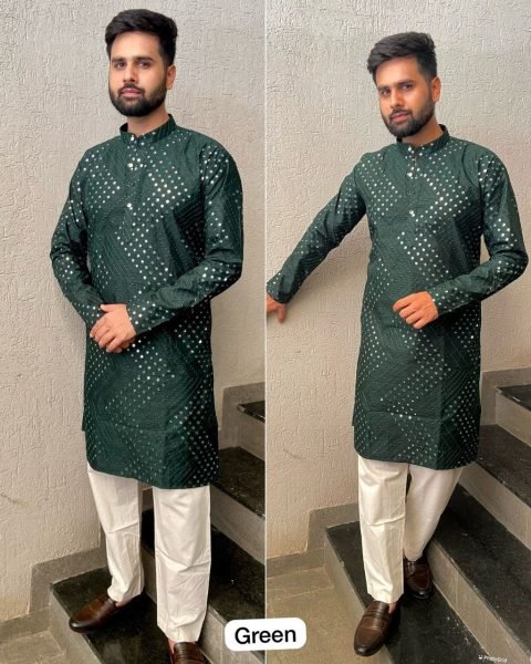 Party Wear Heavy Banglori Silk Kurta Pajama Kurta Pajama Wholesale