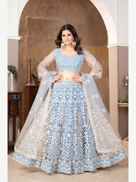 Party Wear heavy Premium Net Sequence Work Lehenga Choli  Designer Lehenga Choli