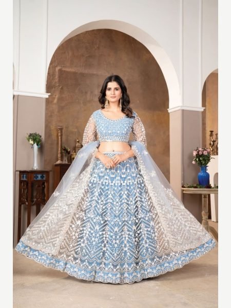 Party Wear heavy Premium Net Sequence Work Lehenga Choli  Designer Lehenga Choli