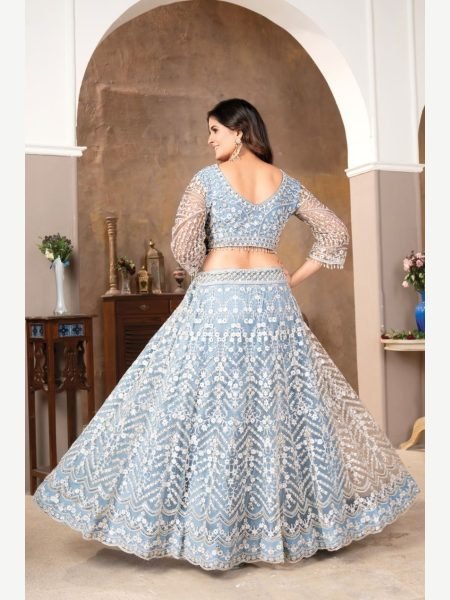 Party Wear heavy Premium Net Sequence Work Lehenga Choli  Designer Lehenga Choli