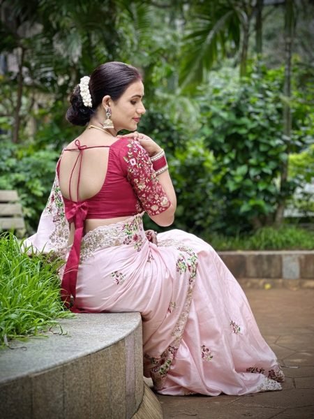 Party Wear Soft Dolla Silk Saree And Heavy Embroidery Work  Silk Sarees Wholesale