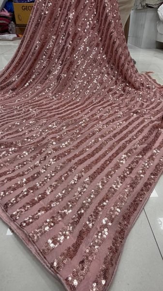 Pink Bollywood Sequins Saree with Mulberry Silk Blouse at Manufacturer Rate Bollywood Fancy Sarees Wholesale