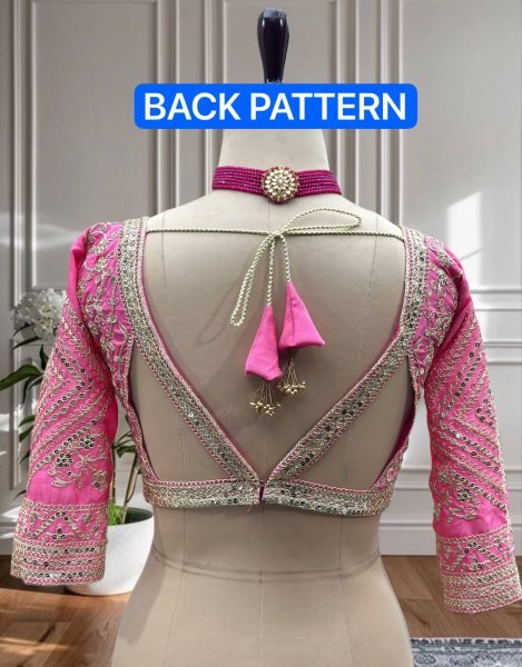 Pink Chinon Lehenga with Heavy Embroidery and 3M Flair Engagement Wear Designer Lehenga Choli