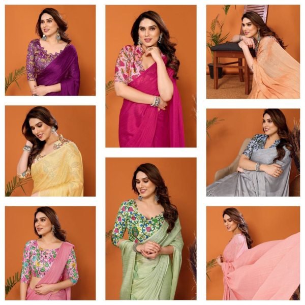 Pink Color Kalamkari Catalogue Saree Saree Collection  Designer Wedding Sarees Wholesale