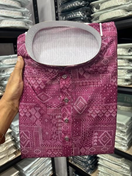 Pink Heavy Cotton Sequence Work Kurta Pyjama Sangeet Special Kurta Pajama Wholesale