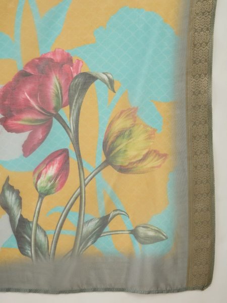 Playful Stitched Rayon Embroidered Kurti Set with Organza Dupatta at Manufacturer Rate  Straight Cut Long Kurtis