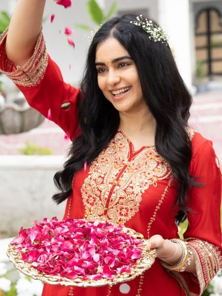 Practical Red Crepe Silk Co ord Set With Beautiful Work On Kurti In Budget Rate CO ORD Sets
