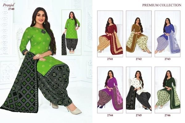 Pranjul Priyanshi Vol 27 Cotton Dress Material   36 pcs Catalogue   Punjabi Dress Materials Wholesale
