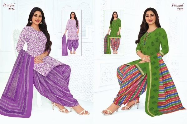 Pranjul Priyanshi Vol 27 Cotton Dress Material   36 pcs Catalogue   Punjabi Dress Materials Wholesale
