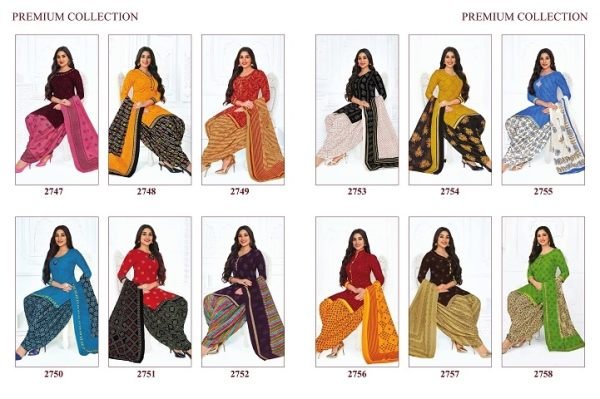 Pranjul Priyanshi Vol 27 Cotton Dress Material   36 pcs Catalogue   Punjabi Dress Materials Wholesale