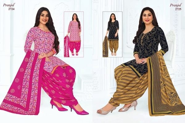 Pranjul Priyanshi Vol 27 Cotton Dress Material   36 pcs Catalogue   Punjabi Dress Materials Wholesale