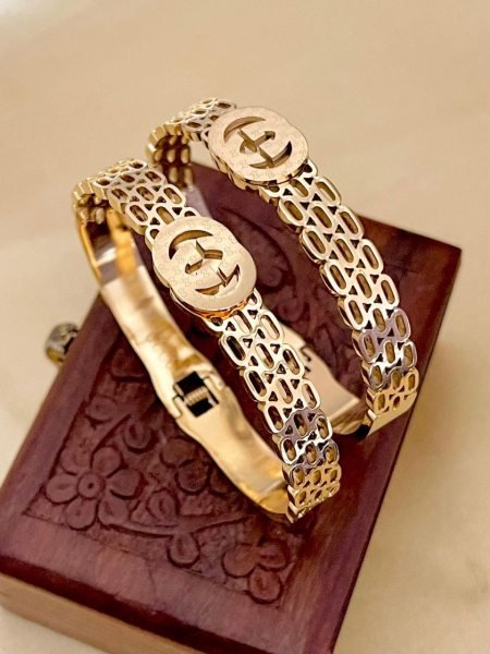 Premium Anti Tarnish Bracelet Combo 2 Piece Daily Wear Set at Wholesale Rate Fashion Accessories Wholesale