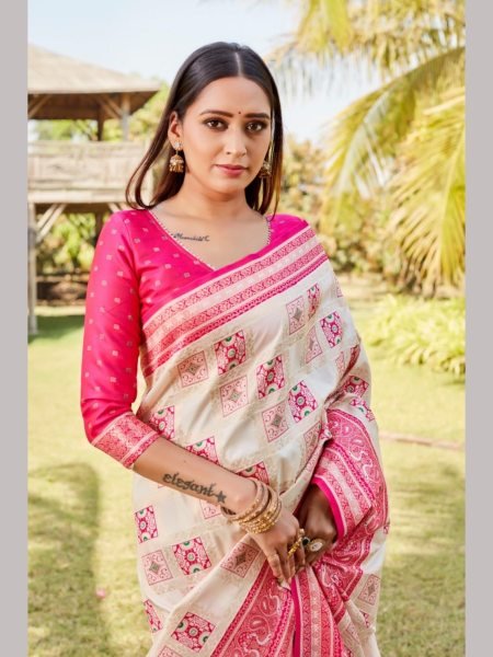 premium Beautiful pure Kanjivaram Soft Silk Saree  Silk Sarees Wholesale