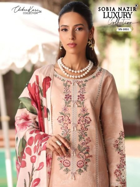 Premium Cemric Cotton Chikankari Patch Work Salwar Kameez with Cutwork Wholesale Price Pakistani Suits Wholesale