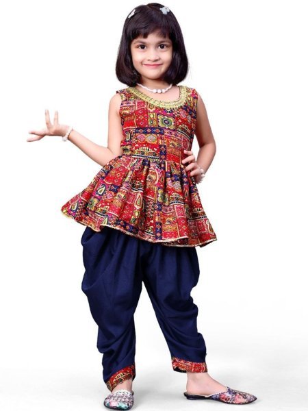 Premium Cotton Blend Kurta Dhoti Set at Wholesale Rate for Girls Kurtis