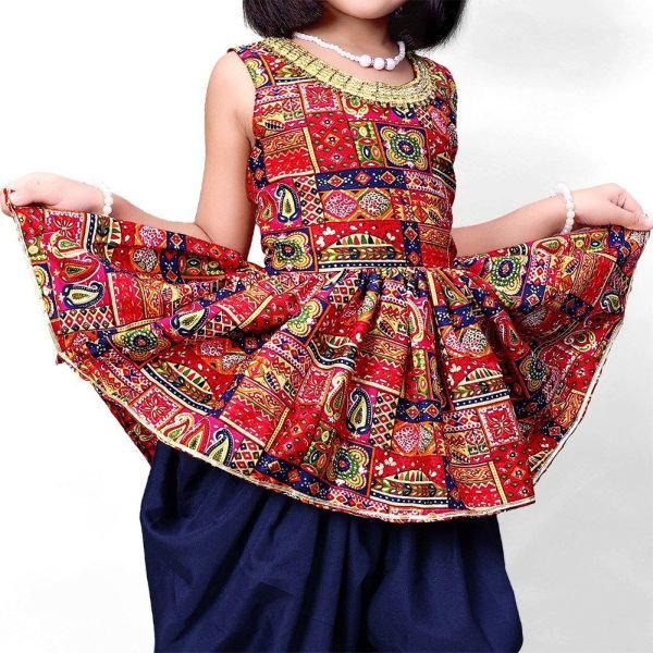 Premium Cotton Blend Kurta Dhoti Set at Wholesale Rate for Girls Girls Wear