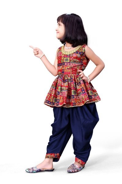 Premium Cotton Blend Kurta Dhoti Set at Wholesale Rate for Girls Girls Wear