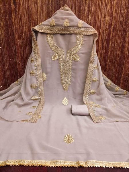 Premium Jorjat Embroidered Suit Set 3Pc with Dupatta   FT Bottom Matching Color Set for Festive Wear at Best Wholesale Price Color Set Matching Dress Material Wholesale