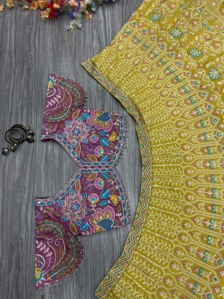 Premium Kasturi Silk Lehenga Choli With Embroidered Work  Bridal Lehenga Choli