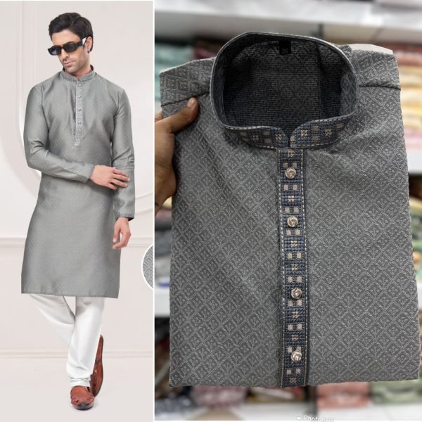 Premium Men’s Festival Ethnic Wear Kurta Pyjama Set Kurta Pajama Wholesale