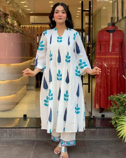 Premium Mul Cotton Kurta Set with Lining Pockets Everyday Ethnic Fashion for Girls Women Ready to Wear Collection Best Price  Kurti With Bottom Wholesale
