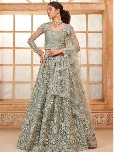 Premium Net Lehenga Set with Soft Silk Inner Bridal & Festive Wear in Bulk Bridal Lehenga Choli
