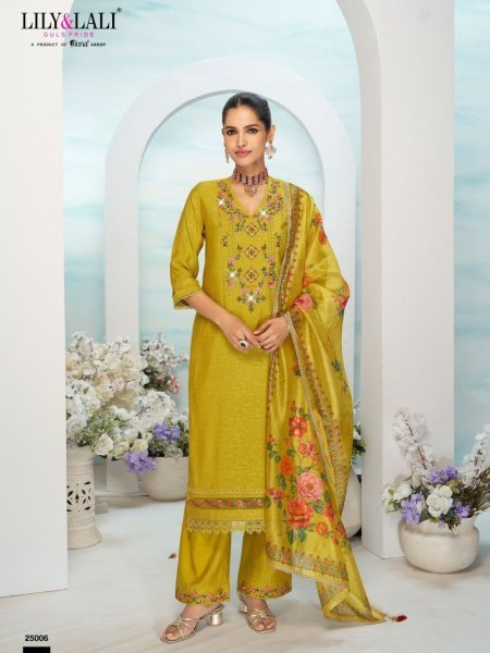 Premium Ready Kurti 3-Piece Set Jacquard Viscose Silk with Detailed Embroidery & Organza Dupatta, Best Wholesale Offer