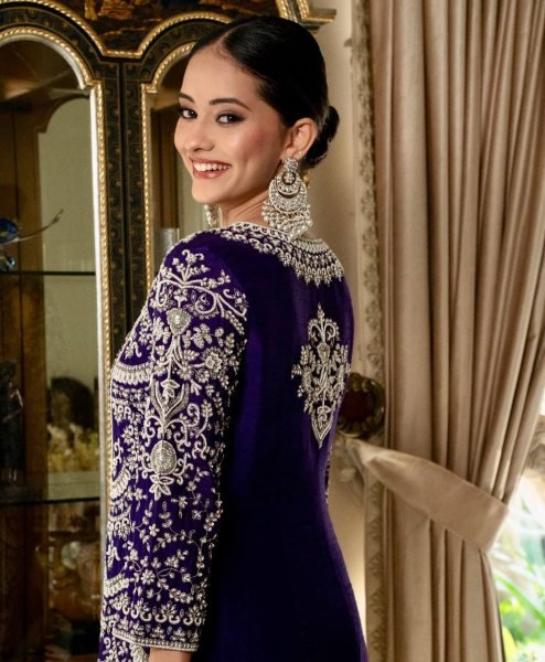 Premium Georgette Sequin Kurti Palazzo Set Full Heavy Party Wear Suit by Royal Export, Surat Ready To Wear Collection