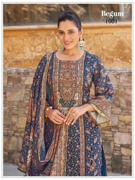 Premium Ready to Wear Sharara Set With original mirror work with a fancy lace border for Women Printed Kurtis
