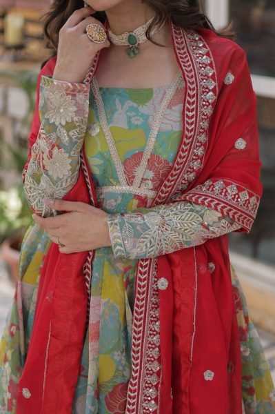Premium Readymade Alia Cut Anarkali Gown With Dupatta Set For Best Price Ready To Wear Collection
