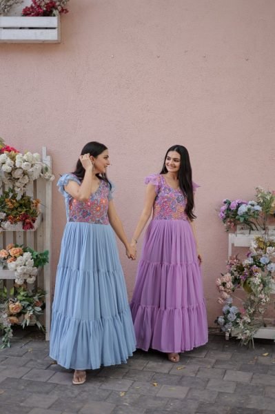 Premium Readymade Designer Gown Collections Anarkali Kurtis 
