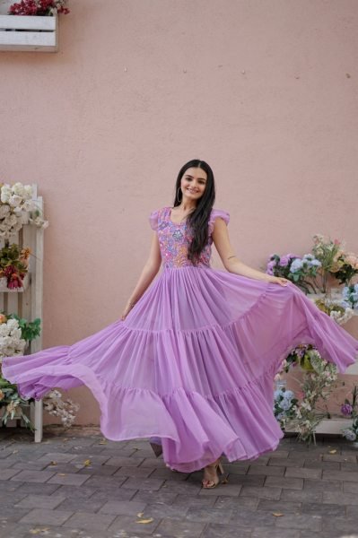Premium Readymade Designer Gown Collections Anarkali Kurtis 