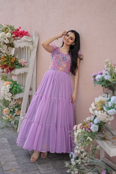 Premium Readymade Designer Gown Collections Anarkali Kurtis 