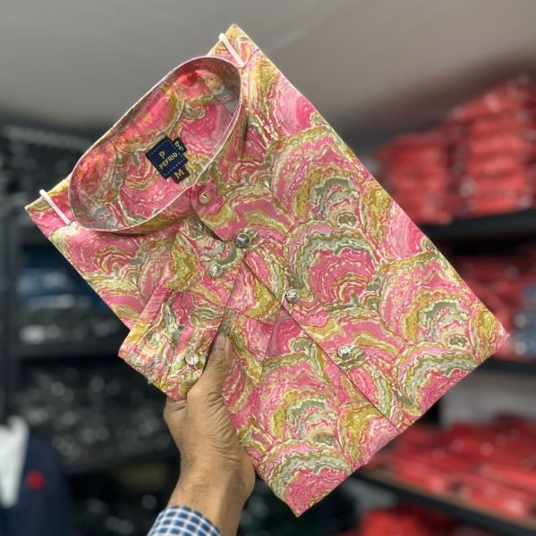 Premium Soft Cotton Foil Print Kurta Pajama Kurta Pajama Wholesale