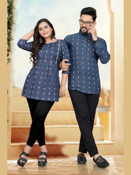BLUE HILL LOVE AAJ KAL VOL-1 COUPLE COMBO DRESS WHOLESALE SUPPLIER FROM  SURAT GUJRAT INDIA