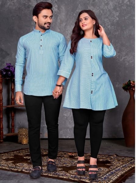 Presenting for festivals and special occasions Tunic top& Short Kurta Collection  Couple Combo collection 