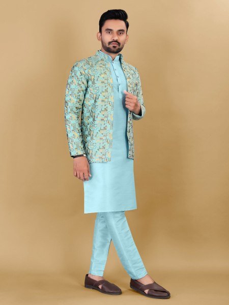 Presenting Men s Traditional wear Indo Western koti Kurtas Kurta Pajama Wholesale