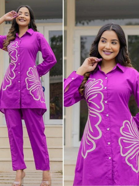 Presenting soft rayon fabric special outfit for daily wear co-ord set 