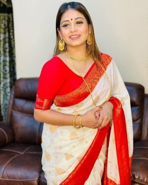 Traditional Organic Banarasi Soft Lichi Silk Sarees Banarasi Saree Wholesale
