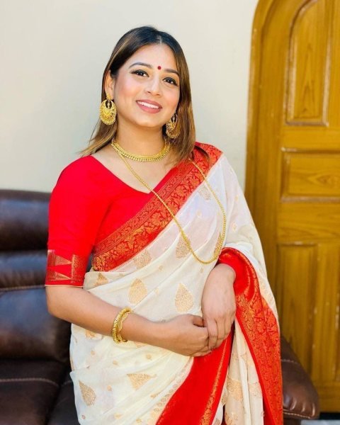  Traditional Organic Banarasi Soft Lichi Silk Sarees Banarasi Saree Wholesale