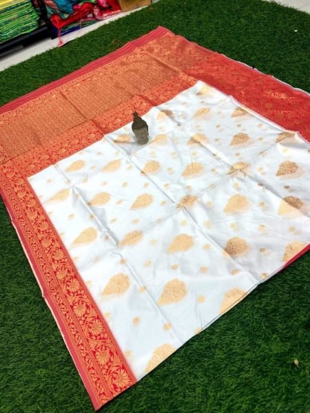  Traditional Organic Banarasi Soft Lichi Silk Sarees Banarasi Saree Wholesale