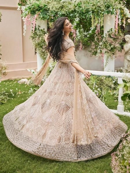 Presenting You Most Beautiful Latest Designer Silver Color Lehenga Collection 