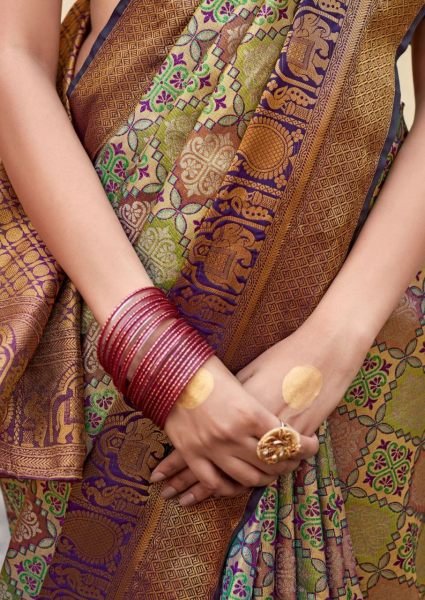 Pure Dharmavaram Silk With Zari Weaving Saree Collection  Silk Sarees Wholesale