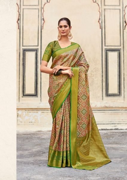 Pure Dharmavaram Silk With Zari Weaving Saree Collection  Silk Sarees Wholesale